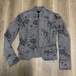Beautiful military style blazer size small EUC